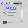 Rail à rideaux - blanc - set complet incl. accessoires 90cm Voir les images du produit 2