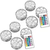 8er-Set Multicolor-LED-Unterwasserleuchten: 15 Farben, Produktbild-Vorschau 1