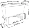 Blumenkasten RATO CASE HIGH - mocca Produktbild-Vorschau 23