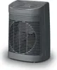 A gray electric heater with a fan. Anteprima dell’immagine prodotto