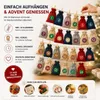 24x Set Adventskalender Säckchen zum Befüllen, Produktbild-Vorschau 2