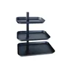Yamazaki Etagere / Servierturm Tower - Schwarz - 3-stöckig Produktbild-Vorschau 9