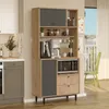 Skye Decor, RE4-SA, Mehrzweckschrank, Eiche, 100 % Produktbild-Vorschau 2