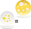 Pula žluté tečky 12ks jídelní servis porcelán 6 pers Náhled obrázku produktu 4