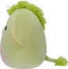 A side view of a green plush toy with a floral pattern on its side. Produktbild-Vorschau