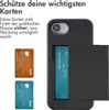 imoshion Backcover mit Kartenfach iPhone 16e - Schwarz Produktbild-Vorschau 2