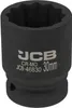 JCB | Schlagschraubereinsatz, 3/4", 30 mm, 12-fach, Produktbild-Vorschau 1