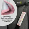 1x HECKBO Kinder Auto Gurtpolster Gurtschutz mit Maus Motiv Produktbild-Vorschau 3