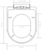 vidaXL Toilettensitz mit Absenkautomatik und Quick-Release Produktbild-Vorschau 7