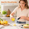 Edelstahl Zitronenreibe 304 mit Griff & Reinigungsbürste, Produktbild-Vorschau 6