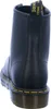 Rear view of a black Dr. Martens boot. Voir les images du produit