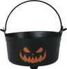 Bouilloire de sorcière Halloween citrouille 24cm Voir les images du produit 5