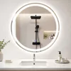 ZMH Spiegel Badezimmer Badspiegel mit Beleuchtung LED Produktbild-Vorschau 1