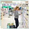 Relaxdays Einkaufstrolley, klappbar, Einkaufskorb mit Produktbild-Vorschau 2