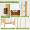 GOPLUS Badezimmerschrank, Hochschrank mit verstellbarem Produktbild-Vorschau 8