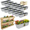 12er Set Paletten Blumenkasten zum Einhängen Europaletten Produktbild-Vorschau 1