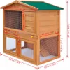 Conigliera Piccola casa per animali Conigliera 3 porte Anteprima dell’immagine prodotto 9