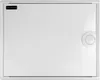 A white electrical distribution box with a closed door. Produktbild-Vorschau