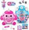 A collection of Rainbocorns Puppycorn Rescue toys, including a plush toy, a large egg-shaped container, and various accessories. Anteprima dell’immagine prodotto