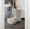 Rotho Wäschesammler Country, 55 L cappuccino Produktbild-Vorschau 8