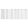 A table showing dimensions for a shower enclosure. Podgląd zdjęcia produktu