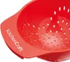 Plastikowy durszlak do zdrowej żywności, czerwony/zielony Podgląd zdjęcia produktu 4