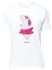 Mr. & Mrs. Panda Größe XL T-Shirt Einhorn Ballerina - Weiß Produktbild-Vorschau 1