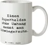 Mr. & Mrs. Panda Tasse Spruch Held Schwiegersohn - Weiß - Produktbild-Vorschau 1