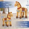 PonyCycle Modèle E Cheval d'équitation sur roulettes Voir les images du produit 6