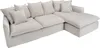 riess-ambiente Großes Ecksofa HEAVEN 255cm natur beige Produktbild-Vorschau 1