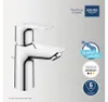 GROHE Start Edge, Chrom, Hebelgriffe, Einzelbild, Keramik, Produktbild-Vorschau 9