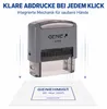 GENIE S-402 Selbstfärbender Stempel Set mit bis zu 4 Zeilen Produktbild-Vorschau 4