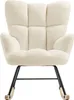 tectake® Houpací křeslo Torve 68 x 96 x 97 cm, nosnost 120 Náhled obrázku produktu 6