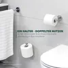 bremermann Bad-Serie LUCENTE Toilettenpapierhalter 2in1 aus Produktbild-Vorschau 6