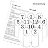 WELLGRO Zahlen-Wurfspiel – Kegelspiel Outdoor Spiel für Produktbild-Vorschau 7