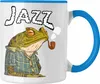 Trendation - Jazz Tasse Grafik Geschenk Lustig Frosch Produktbild-Vorschau 1
