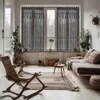 COZYOR Makramee-Vorhang, mit Holzösen Boho Vorhang Produktbild-Vorschau 2