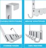 Türhaken, Türgarderobe zum Einhängen mit 5 Haken - Produktbild-Vorschau 4