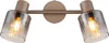 GLOBO Illuminazione Faretto WALTON LWH 26x8x15 cm marrone Anteprima dell’immagine prodotto 3