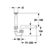 Haas PP-Spülensiphon DN40 - 11/2" Greta Produktbild-Vorschau 2
