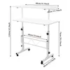 Laptoptisch Bürotisch mit Rollen Computertisch 80x40cm Produktbild-Vorschau 9