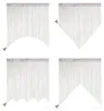 LEONORA Fadengardine, 100 x 245 cm, silber Fadenvorhang Produktbild-Vorschau 6