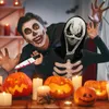 Scream Masken, Latex Ghostface Maske mit Blutiges Messer, Produktbild-Vorschau 2