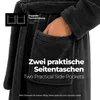 Étérea – měkký fleecový župan s kapucí – uniový župan z Náhled obrázku produktu 3