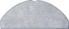 A close-up, top-down view of a gray microfiber cleaning cloth for a robot vacuum cleaner. Produktbild-Vorschau