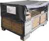 Gitterbox Abdeckung 125x85x50cm Grau Schutzhülle Produktbild-Vorschau 3