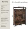 tectake® Schuhschrank Buffalo inklusive Kippschutz, 81 x 32 Produktbild-Vorschau 6