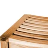 Tabouret Teako Design Ferrara en teck massif résistant aux Voir les images du produit 4