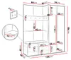 MIRJAN24 Garderoben-Set Orion III, Garderobe mit Sitzbank Produktbild-Vorschau 4