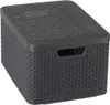 Úložný box Curver s vekom Style L 30L Metallic Silver Náhľad obrázku produktu 9